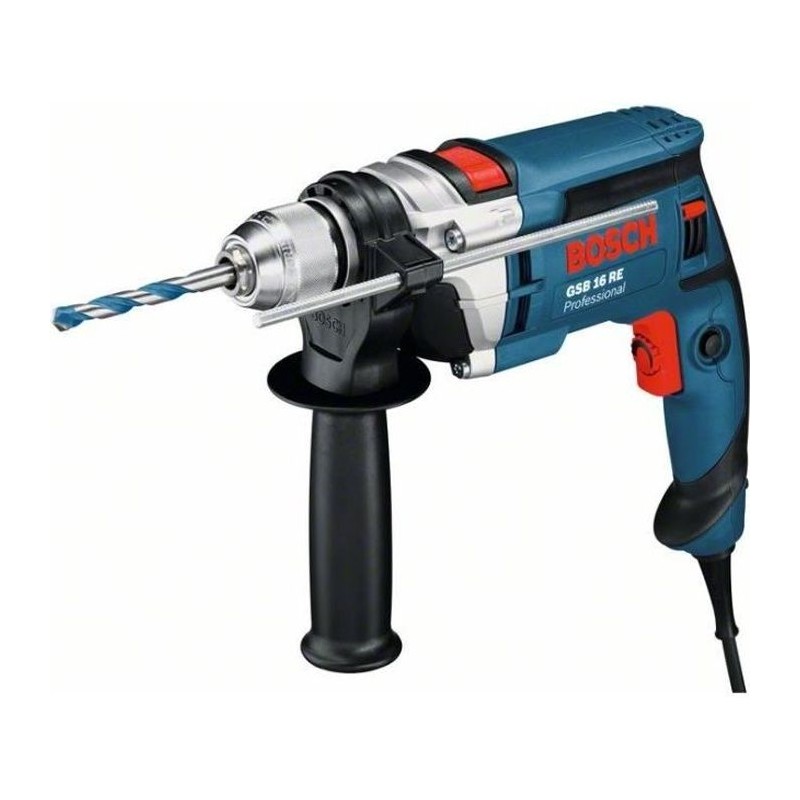 Perceuse-visseuse a percussion Bosch Professional GSB 16 RE + coffret Perceuse-visseuse a percussion Bosch Professional GSB 16 RE + coffret
