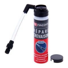 Répare-crevaison vélo - FACOM - 006092 - 75 ml - Répare et regonfle