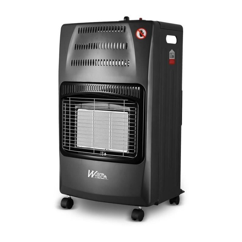 Chauffage au gaz - WARMTECH - WTCC4200-25 - 4200 W - Avec roues