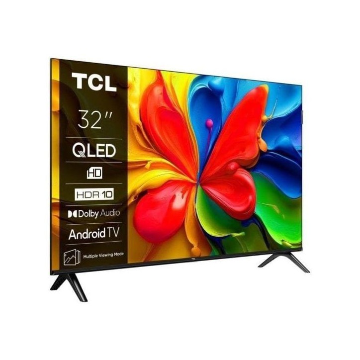 TCL 32S4K - TV LED 32" (81 cm) - HD 1366x768 - Android TV - 2xHDMI 1.4 - WiFi TCL 32S4K - TV LED 32" (81 cm) - HD 1366x768 - Android TV - 2xHDMI 1.4 - WiFi