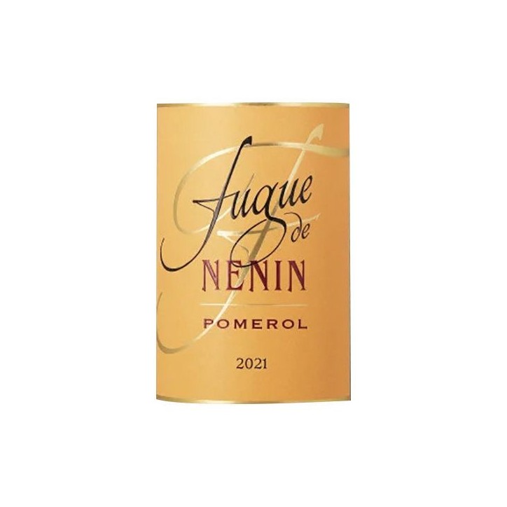 Fugue de Nénin 2021 Pomerol - Vin rouge de Bordeaux