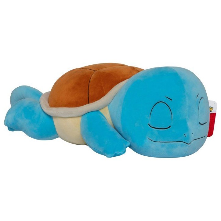 Peluche dormante Pokémon Carapuce - POKEMON - 45 cm - position endormie - ultra douce