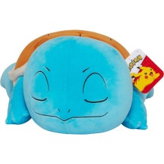Peluche dormante Pokémon Carapuce - POKEMON - 45 cm - position endorm