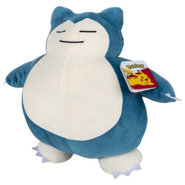 Peluche dormante Pokémon Ronflex - POKEMON - 45 cm - position endormie - ultra douce