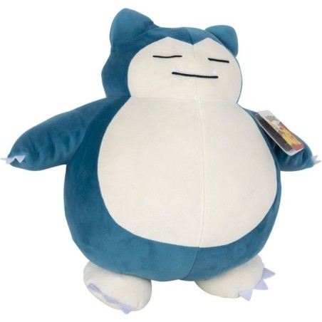 Peluche dormante Pokémon Ronflex - POKEMON - 45 cm - position endormie - ultra douce