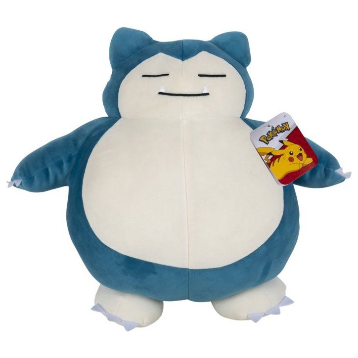 Peluche dormante Pokémon Ronflex - POKEMON - 45 cm - position endormie - ultra douce