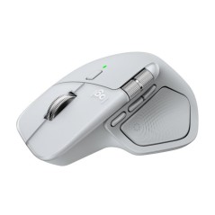 Souris sans fil - Logitech - MX Master 4 - Ergonomique - Gris clair