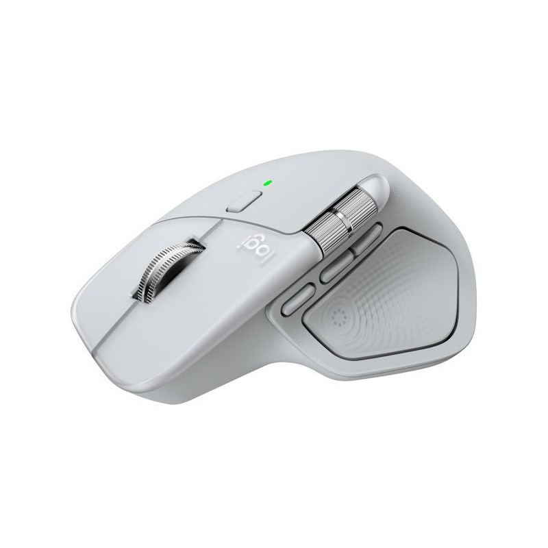Souris sans fil - Logitech - MX Master 4 - Ergonomique - Gris clair