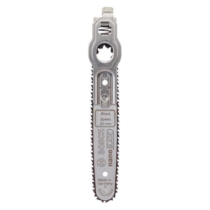 Lame NANOBLADE WOOD SPEED 50 pour EasyCut 12, EasyCut 50, Advanced Cut 50 de BOSCH Lame NANOBLADE WOOD SPEED 50 pour EasyCut 12, EasyCut 50, Advanced Cut 50 de BOSCH