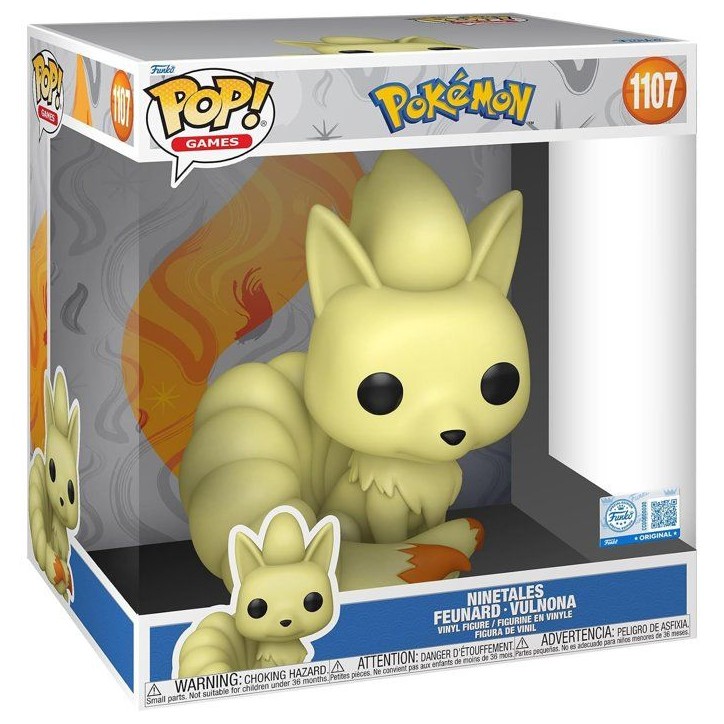 Figurine Funko Pop! - Games Pokémon Jumbo - Feunard n°1107