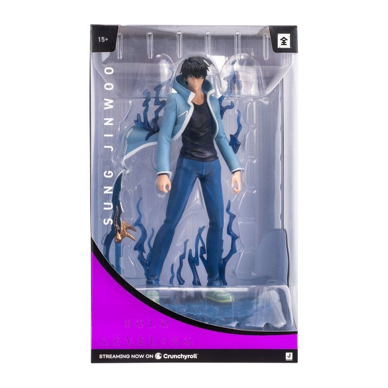 Figurine de collection - TOTAL ANIME - Sung Jinwoo - 23 cm - Solo Leve