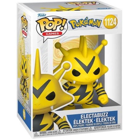 Figurine Funko Pop! - Games Pokémon - Élektek n°1124
