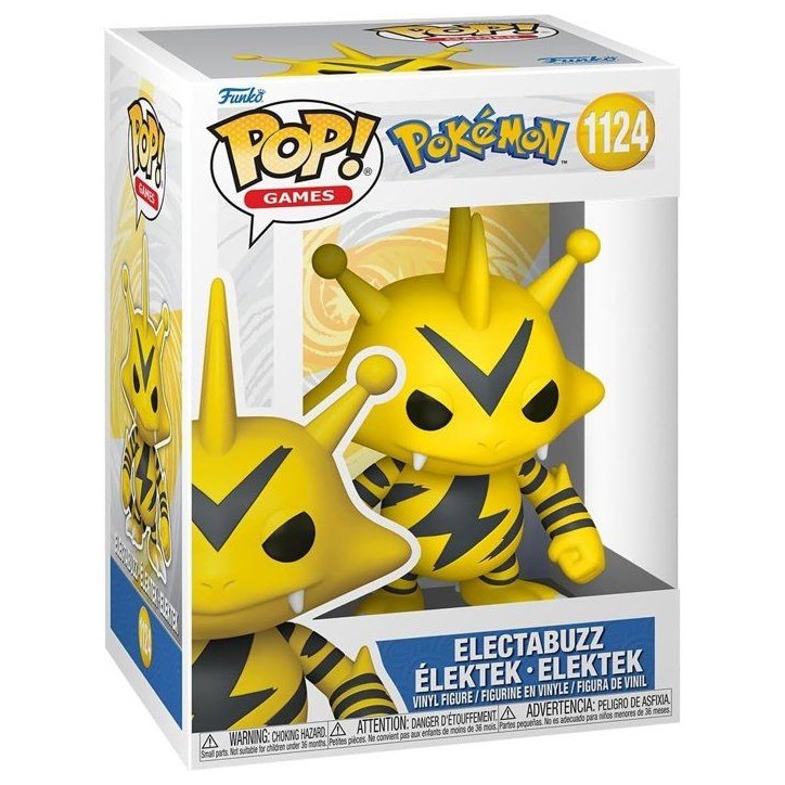 Figurine Funko Pop! - Games Pokémon - Élektek n°1124