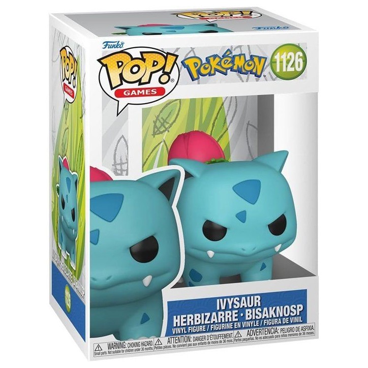 Figurine Funko Pop! - Games Pokémon - Herbizarre n°1126