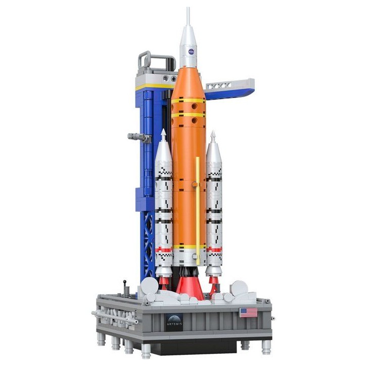 Maquette spatiale à construire - CADA Espace - NASA Fusée Artemis SLS - 659 pièces - Lancement simulé Maquette spatiale à construire - CADA Espace - NASA Fusée Artemis SLS - 659 pièces - Lancement simulé