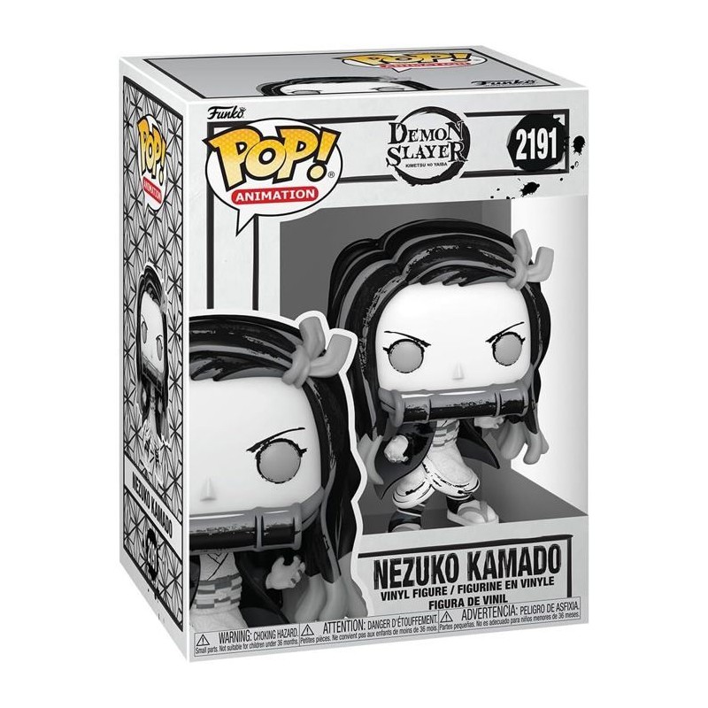 Figurine Funko Pop! - Animation Demon Slayer - Nezuko Sumi-Ink n°2191