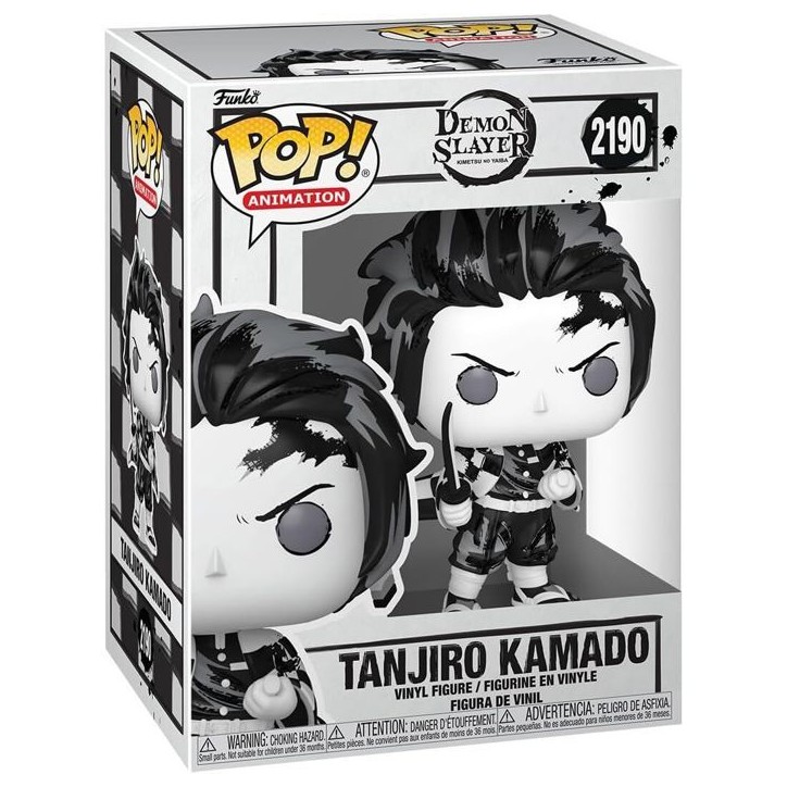 Figurine Funko Pop! - Animation Demon Slayer - Tanjiro Sumi-Ink n°2190