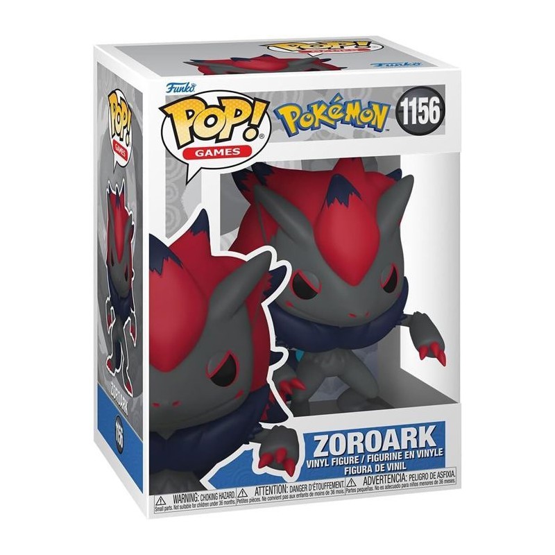 Figurine Funko Pop! - Games Pokémon - Zoroark n°1156