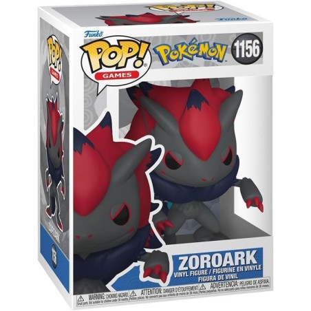 Figurine Funko Pop! - Games Pokémon - Zoroark n°1156