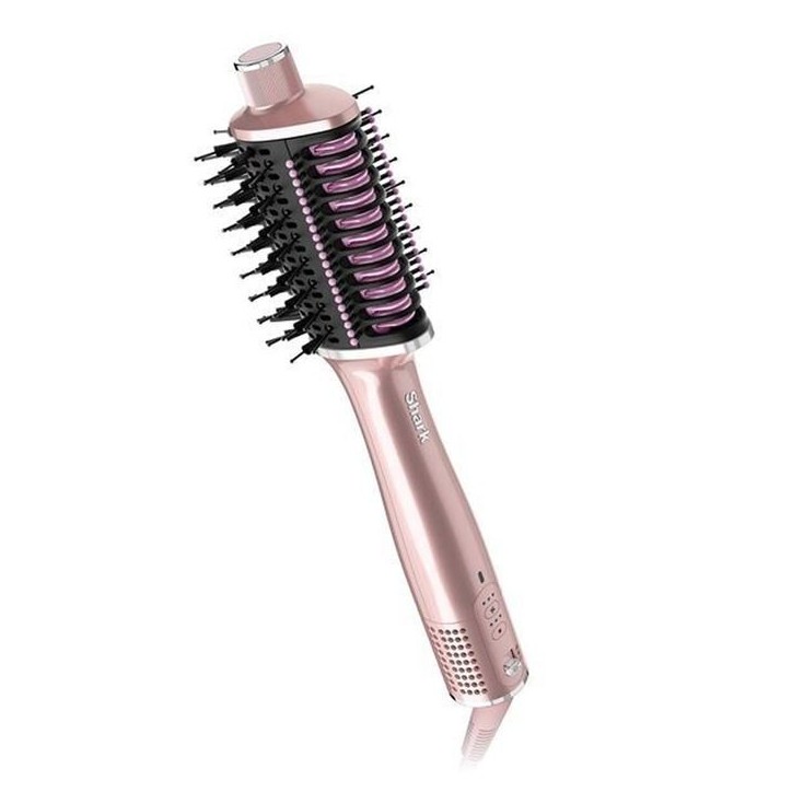 Brosse soufflante - SHARK - Glossi 2-en-1 HT302EUPK - Rose Poudré - 1300W - 4 niveaux de chaleur / 3 vitesses Brosse soufflante - SHARK - Glossi 2-en-1 HT302EUPK - Rose Poudré - 1300W - 4 niveaux de chaleur / 3 vitesses