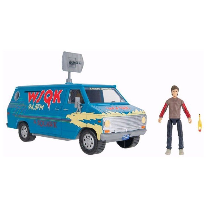 Coffret de jeu - STRANGER THINGS - van WSQK - véhicule 20 cm - figurine Steve incluse