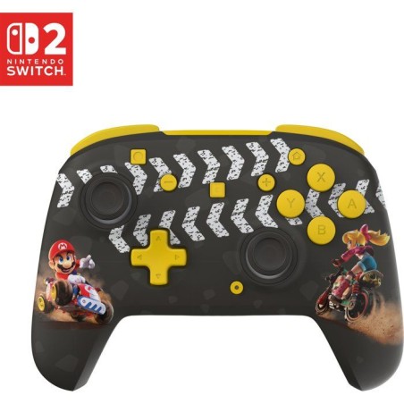 Manette de gaming RGB sans fil - Nintendo Switch 2 - Rematch Mario Kar