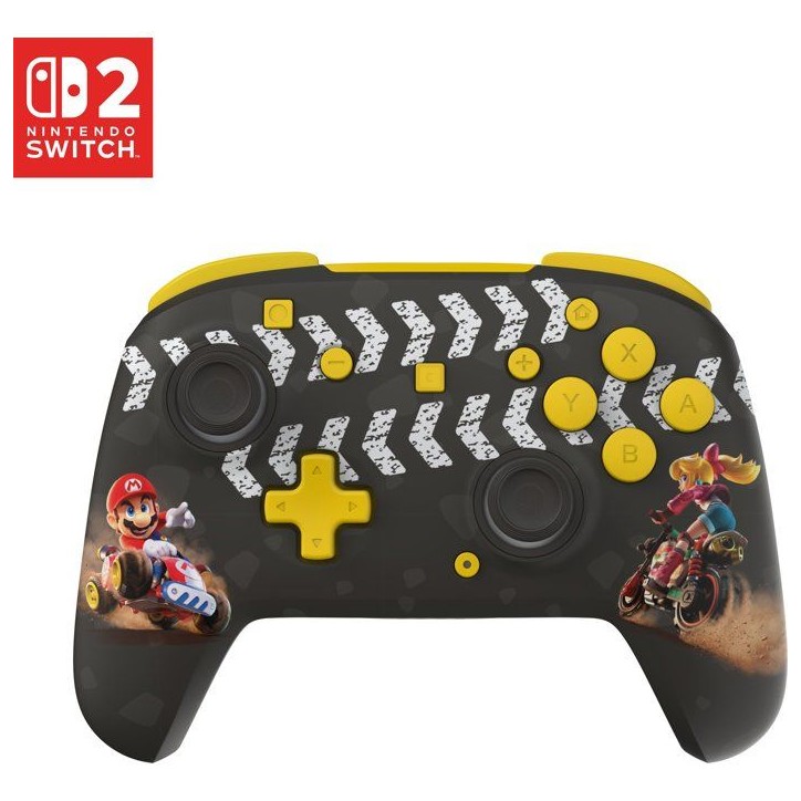 Manette de gaming RGB sans fil - Nintendo Switch 2 - Rematch Mario Kart World - Sans fil - Compatible Switch, Switch Lite et OLE Manette de gaming RGB sans fil - Nintendo Switch 2 - Rematch Mario Kart World - Sans fil - Compatible Switch, Switch Lite et OLE