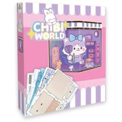Coffret créatif miniature - SYCOMORE - Chibi Box Chat - Univers lumin