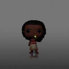 Figurine Funko Pop! - Disney - Vaiana avec le cœur de Tefiti Glow in