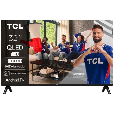 TCL 3S25L - TV QLED 32" (81 cm) - Full HD 1920x1080 - HDR10 - Android