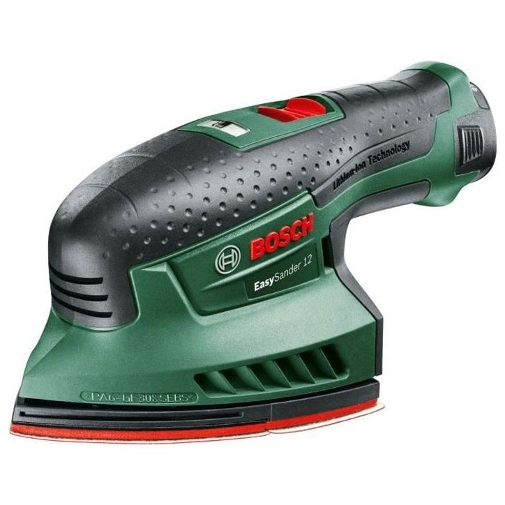 BOSCH Ponceuse multi - EasySander 12 coffret 1x2,5Ah BOSCH Ponceuse multi - EasySander 12 coffret 1x2,5Ah