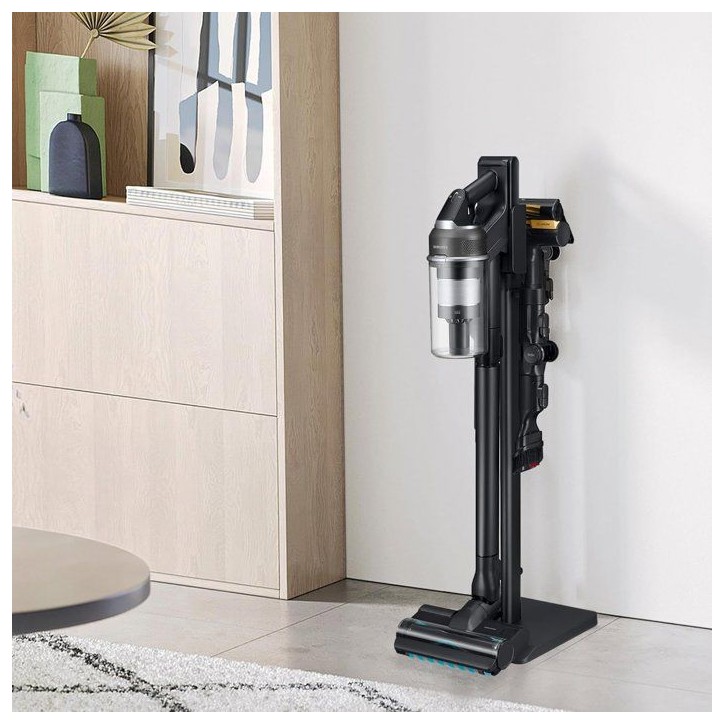 SAMSUNG Jet 95S Complete VS70H28HFC/WD - Aspirateur Balai sans fil - 280 AW - Autonomie 60 min - Station de charge Jet