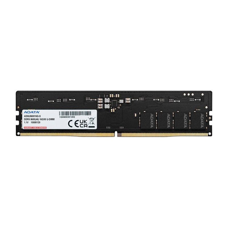 Barrette mémoire PC - ADATA - STANDARD - 16 Go DDR5 - U-DIMM - 5600 M