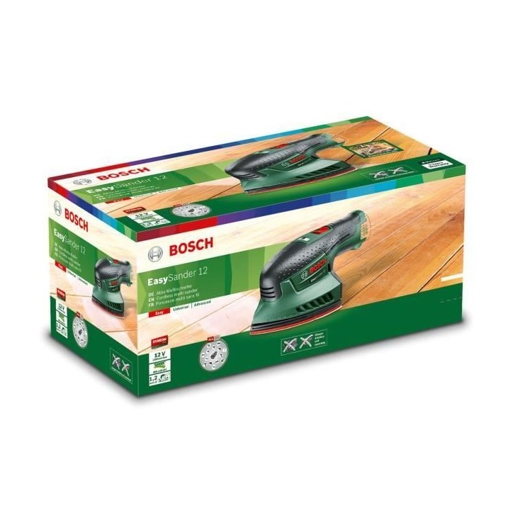 Multi-Ponceuse sans-fil Bosch - EasySander 12 (Livrée sans batterie ni chargeur) Multi-Ponceuse sans-fil Bosch - EasySander 12 (Livrée sans batterie ni chargeur)