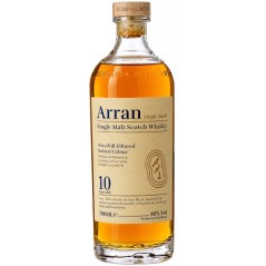 ARRAN 10 ans Whisky Single Malt Ecosse/Highlands avec étui - 46% Alcool - 70 cl