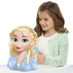 Tête à coiffer - DISNEY - La Reine des Neiges - Elsa - 14 accessoire