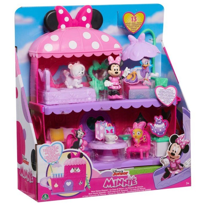 La Maison de Minnie - DISNEY - Minnie Mouse - 2 figurines + accessoires - Dès 3 ans
