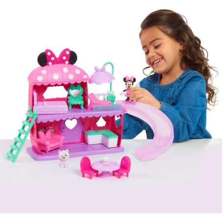 La Maison de Minnie - DISNEY - Minnie Mouse - 2 figurines + accessoires - Dès 3 ans