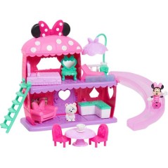 La Maison de Minnie - DISNEY - Minnie Mouse - 2 figurines + accessoire
