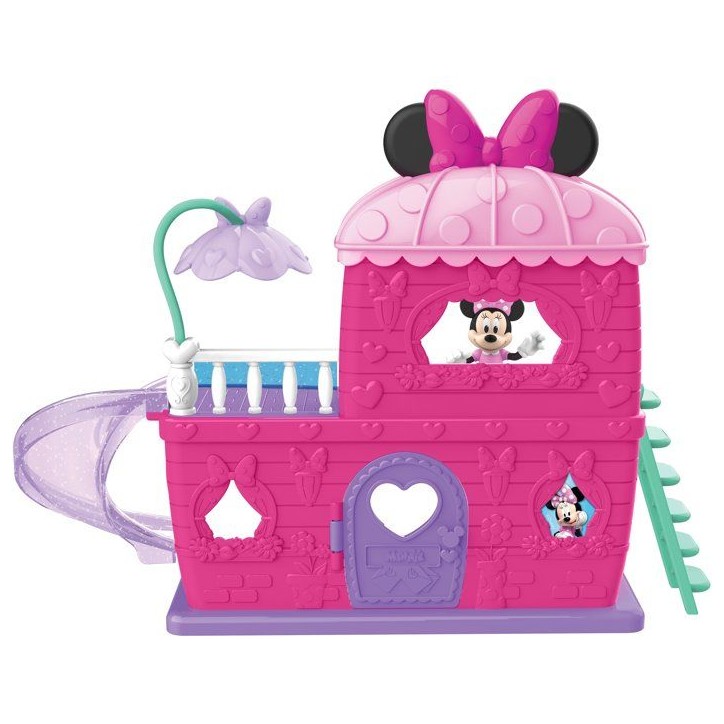 La Maison de Minnie - DISNEY - Minnie Mouse - 2 figurines + accessoires - Dès 3 ans