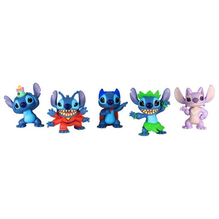 Coffret 5 figurines - DISNEY - Stitch - Non articulées - 6 cm - Dès 3 ans Coffret 5 figurines - DISNEY - Stitch - Non articulées - 6 cm - Dès 3 ans
