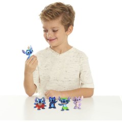 Coffret 5 figurines - DISNEY - Stitch - Non articulées - 6 cm - Dès