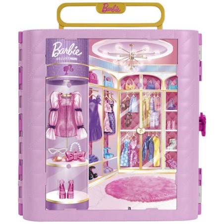 Coffret accessoires - Barbie - Dressing Deluxe Style avec coiffeuse et