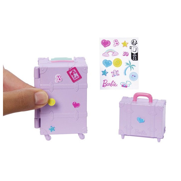 Poupée mannequin - Barbie - Malibu Aventures Sans Limites avec bagages de voyage - Dès 3 ans