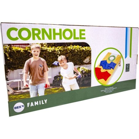 Cornhole Family - Jeu d'extérieur - BEX - 2 joueurs minimum - Dès 8
