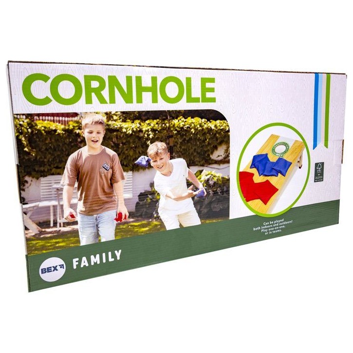 Cornhole Family - Jeu d'extérieur - BEX - 2 joueurs minimum - Dès 8 ans Cornhole Family - Jeu d'extérieur - BEX - 2 joueurs minimum - Dès 8 ans