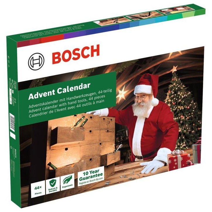 Calendrier de l'avent 2026 - Bosch - avec 43 pcs dans une pochette zippée