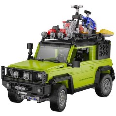 Véhicule à construire - CADA - Suzuki Jimny 1:12 - 1803 pièces - Accessoires tout-terrain