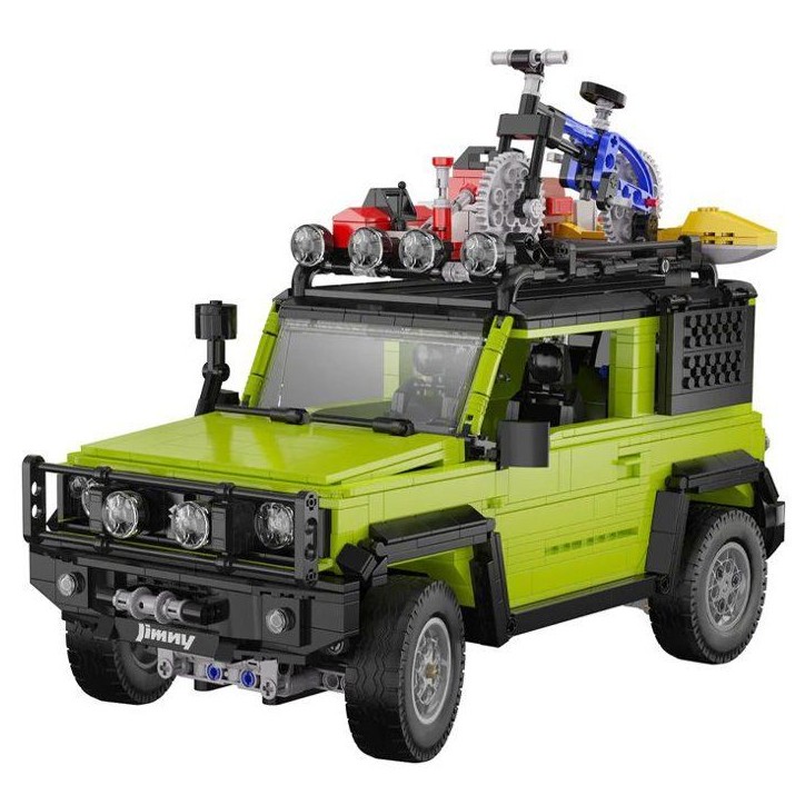 Véhicule à construire - CADA - Suzuki Jimny 1:12 - 1803 pièces - Accessoires tout-terrain
