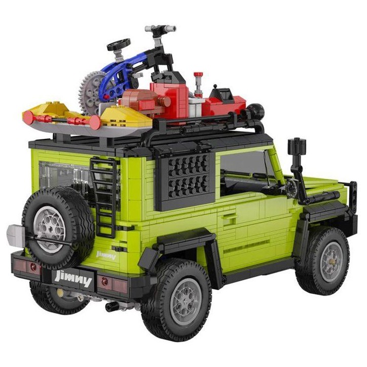 Véhicule à construire - CADA - Suzuki Jimny 1:12 - 1803 pièces - Accessoires tout-terrain